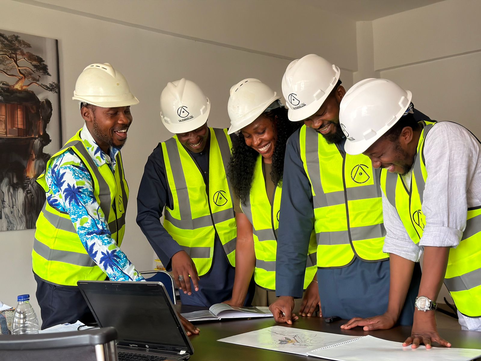 Engineering teamwork in Nigeria